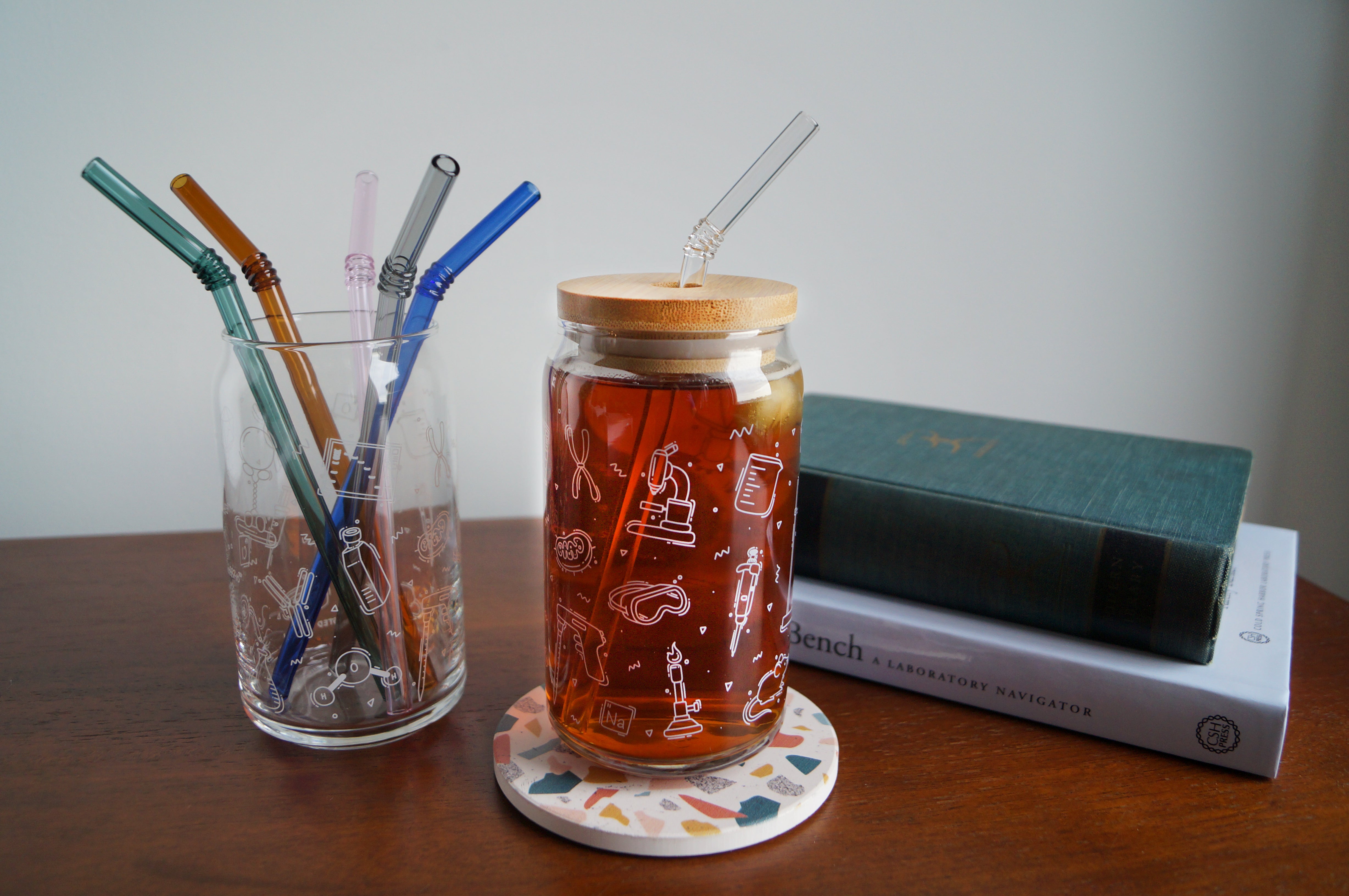 GLASSWARE LIDS AND STRAWS – AbelinaShop